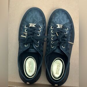 Micheal Kors Two-Tone Signature Logo sneakers